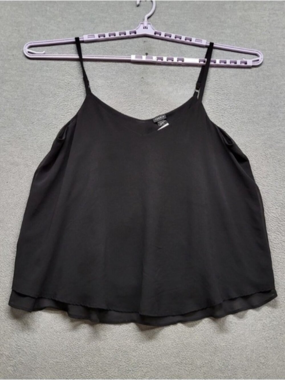 Express Black Layered Spaghetti-Strap Cami